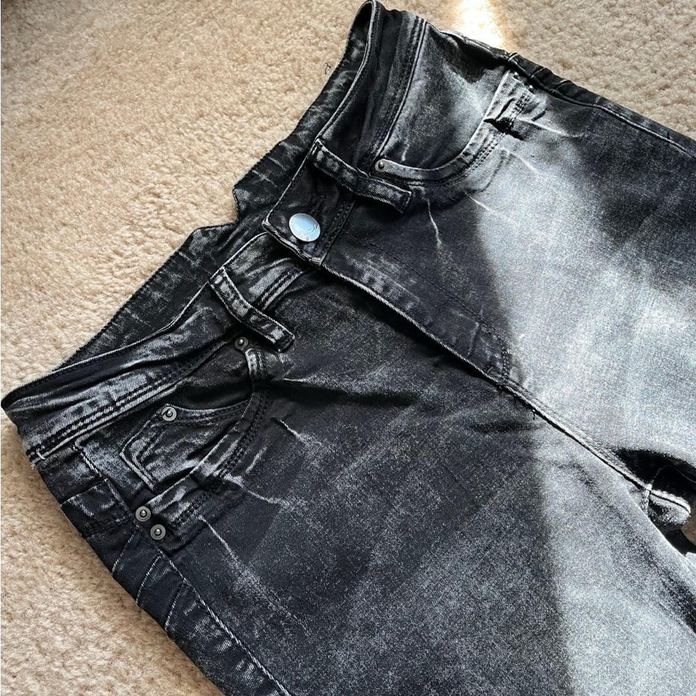 YMI Luxe Black Skinny Jeans